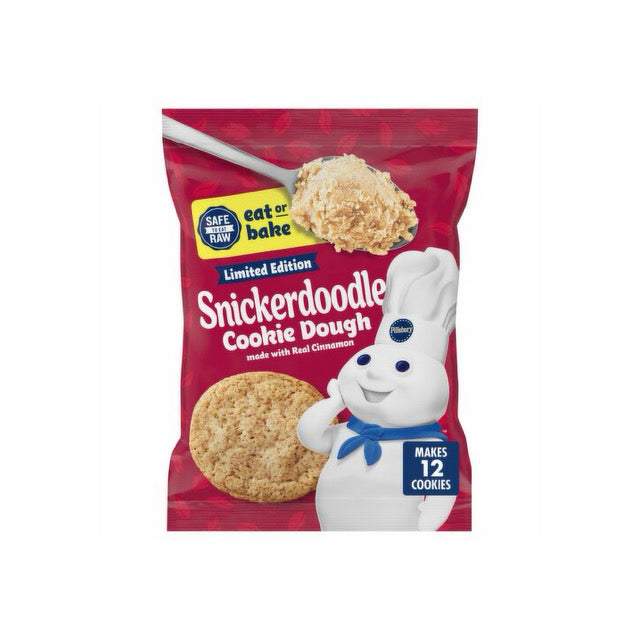 Pillsbury Limited Edition Snickerdoodle Cookie Dough (396g) - America