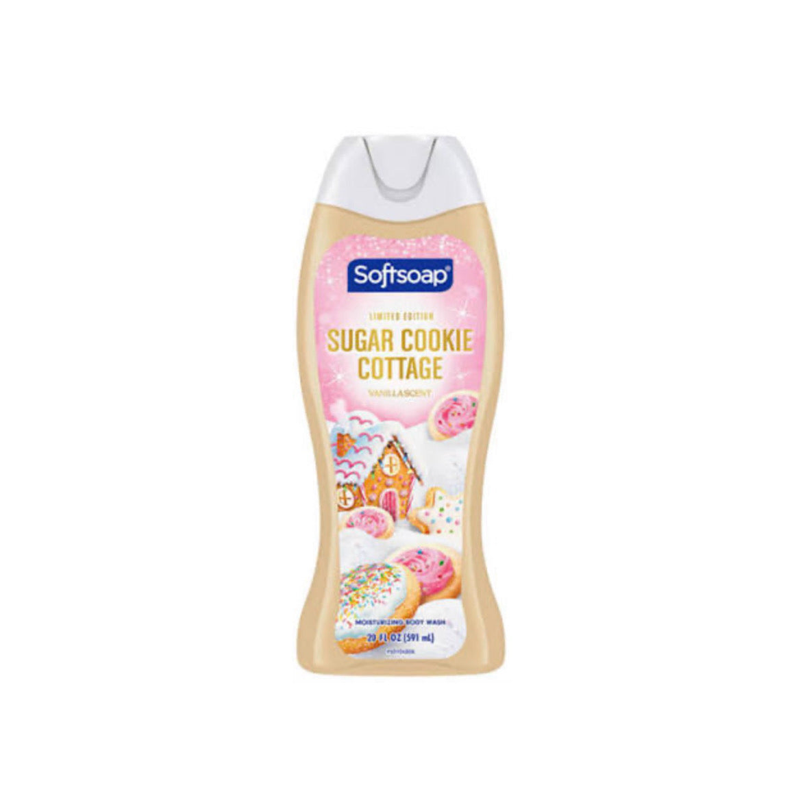 Softsoap Limited Edition Sugar Cookie Cottage Vanilla Body Wash (591ml) - America