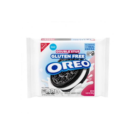 Oreo Gluten Free Double Stuf Chocolate Sandwich Cookies (353g) - American
