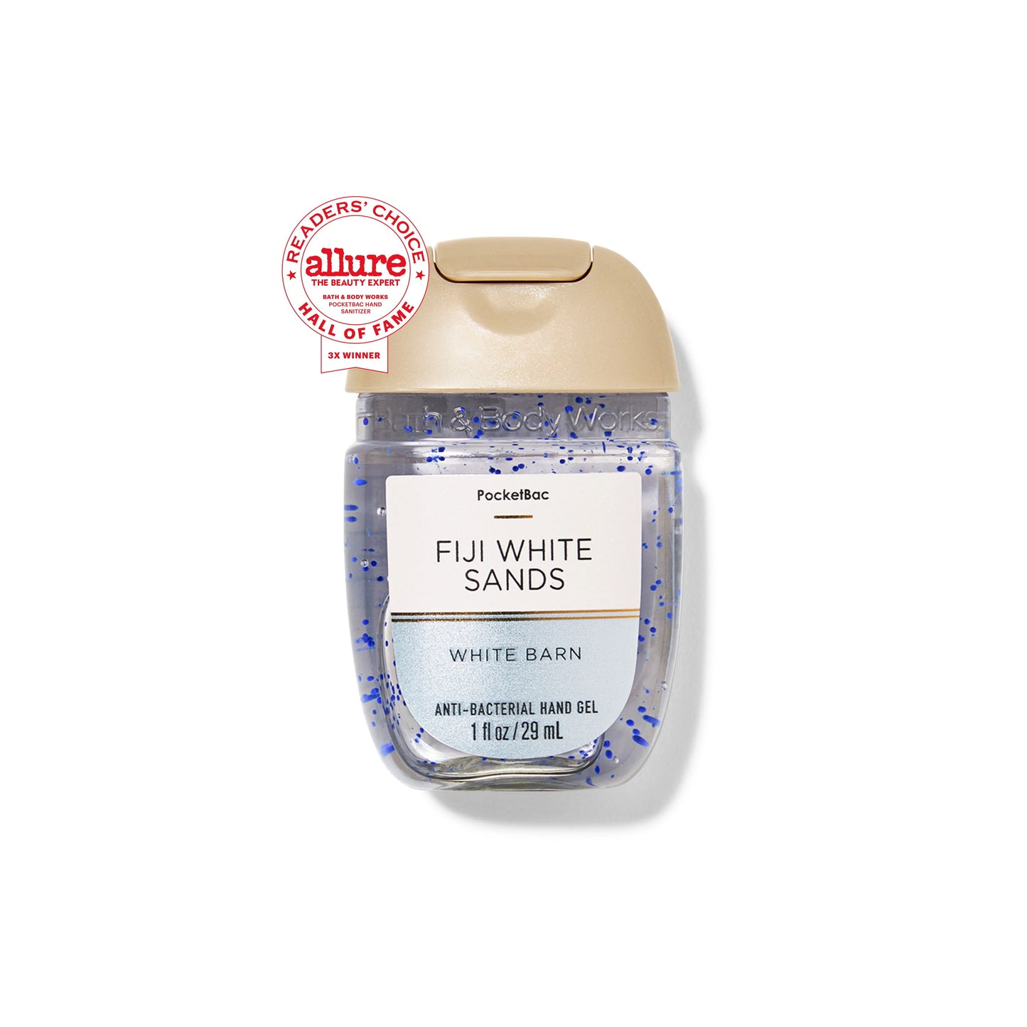 Bath and Body Works White Barn Fiji White Sands PocketBac Anti-Bacterial Hand Gel (29ml) - America