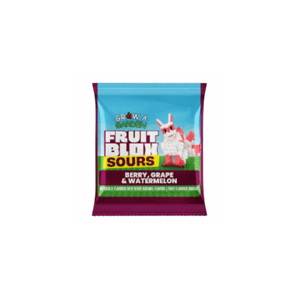 Fruit Blox SOURS Berry, Grape & Watermelon Flavored Snacks (23g) - America