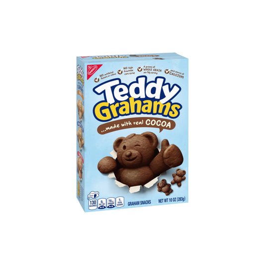 Teddy Grahams Chocolate Cereal Snacks (283g) - America