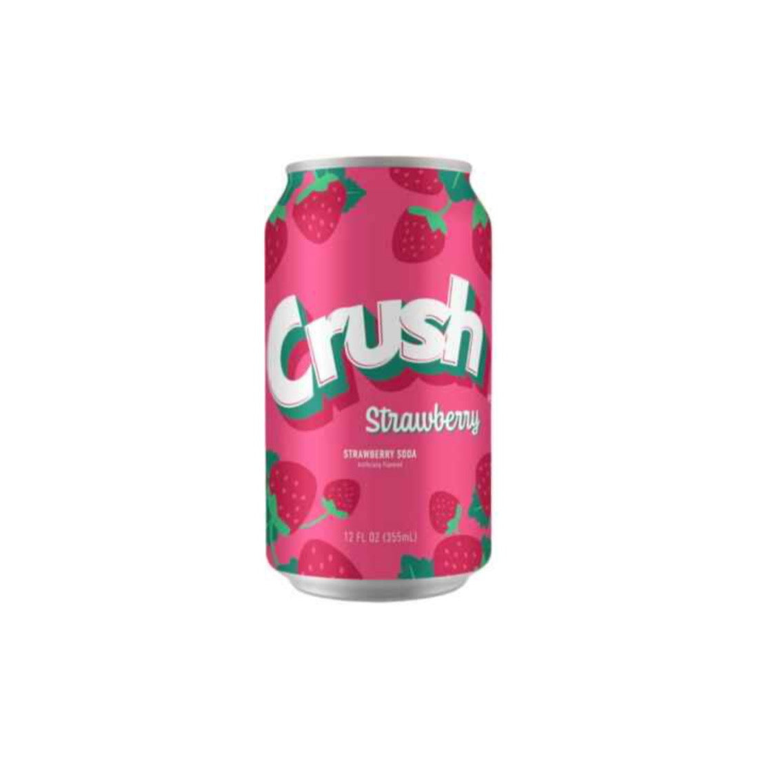 Crush Strawberry Soda Can (355ml) - America