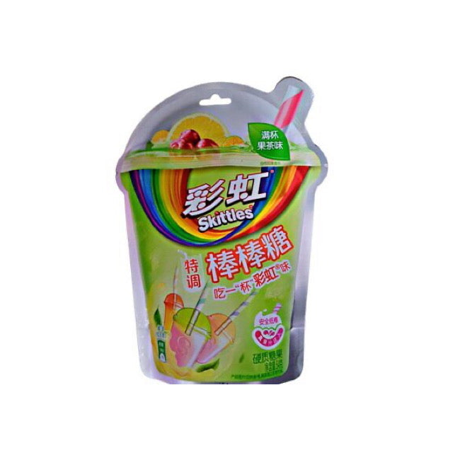 Skittles Green Tea Lolipops (54g) - China