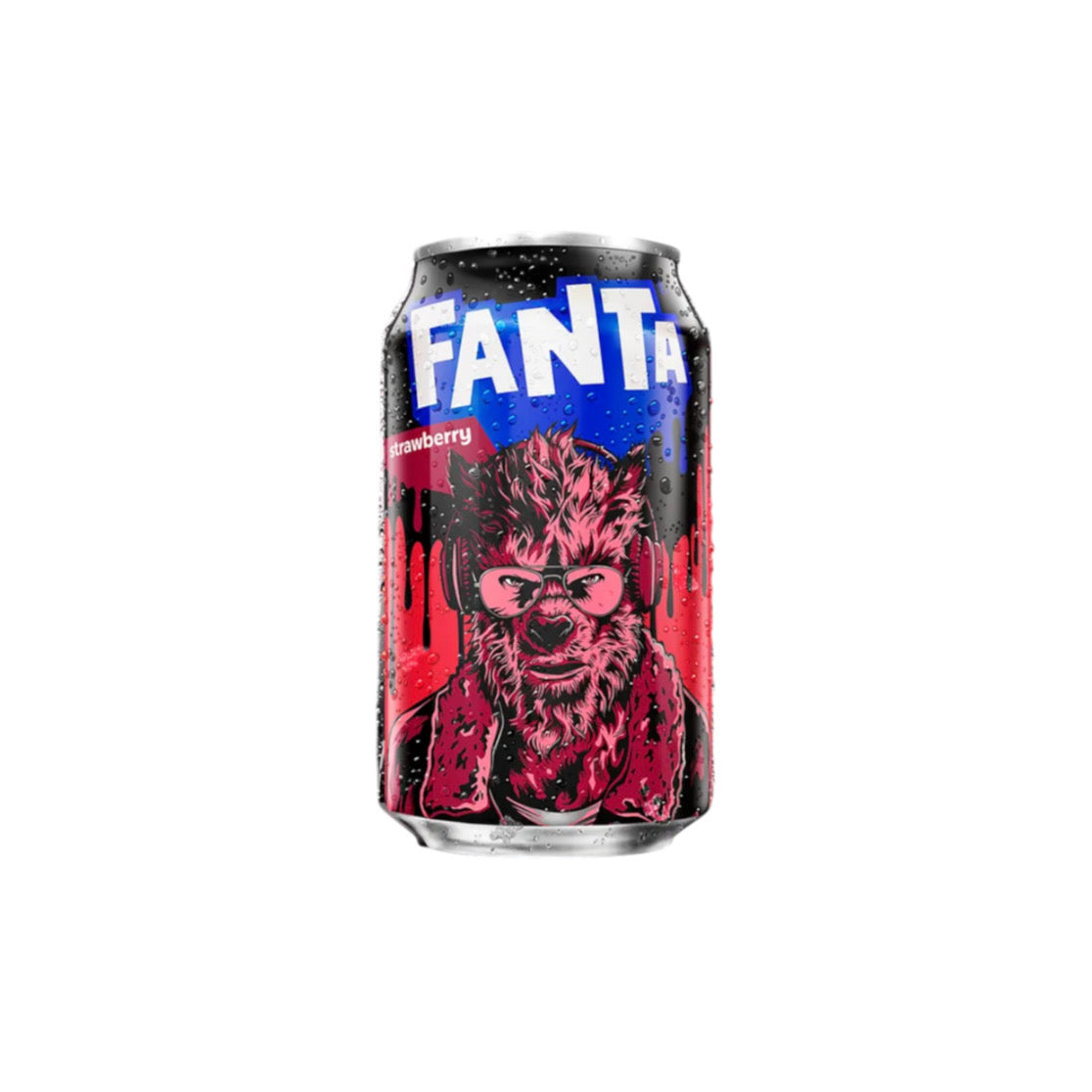 Fanta Strawberry - Horrorverse Howlie (355ml) - America