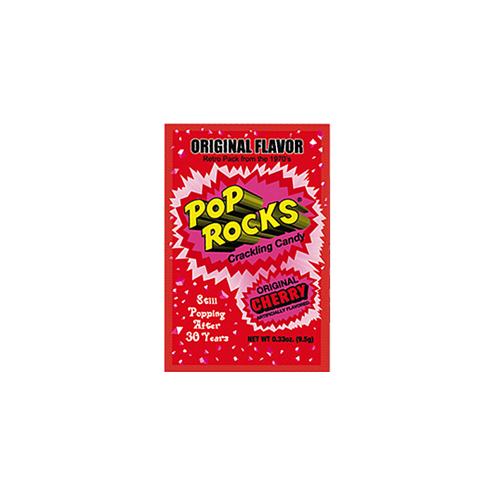 Pop Rocks Original Cherry Flavour Popping Candy (9.5g) - America