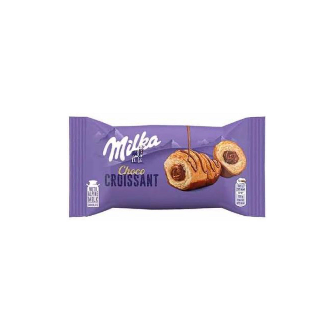 Milka Croissant Milk Chocolate (50g) - Poland
