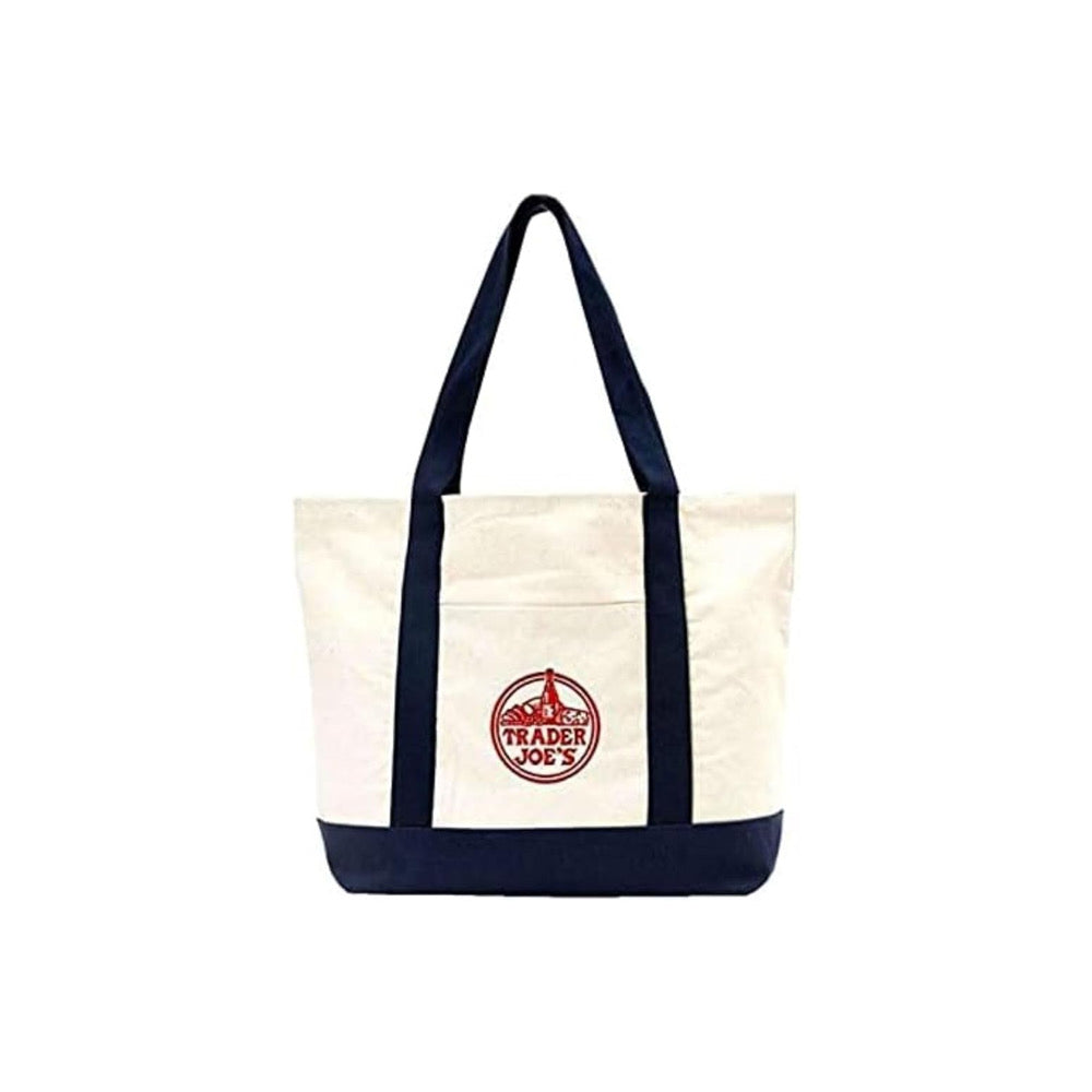 Trader Joe Original Large Size Canvas Tote Bag - America