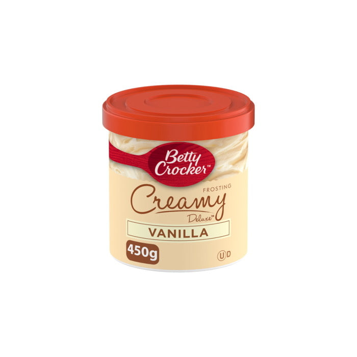 Betty Crocker Creamy Deluxe Vanilla Frosting (450g) - Canada