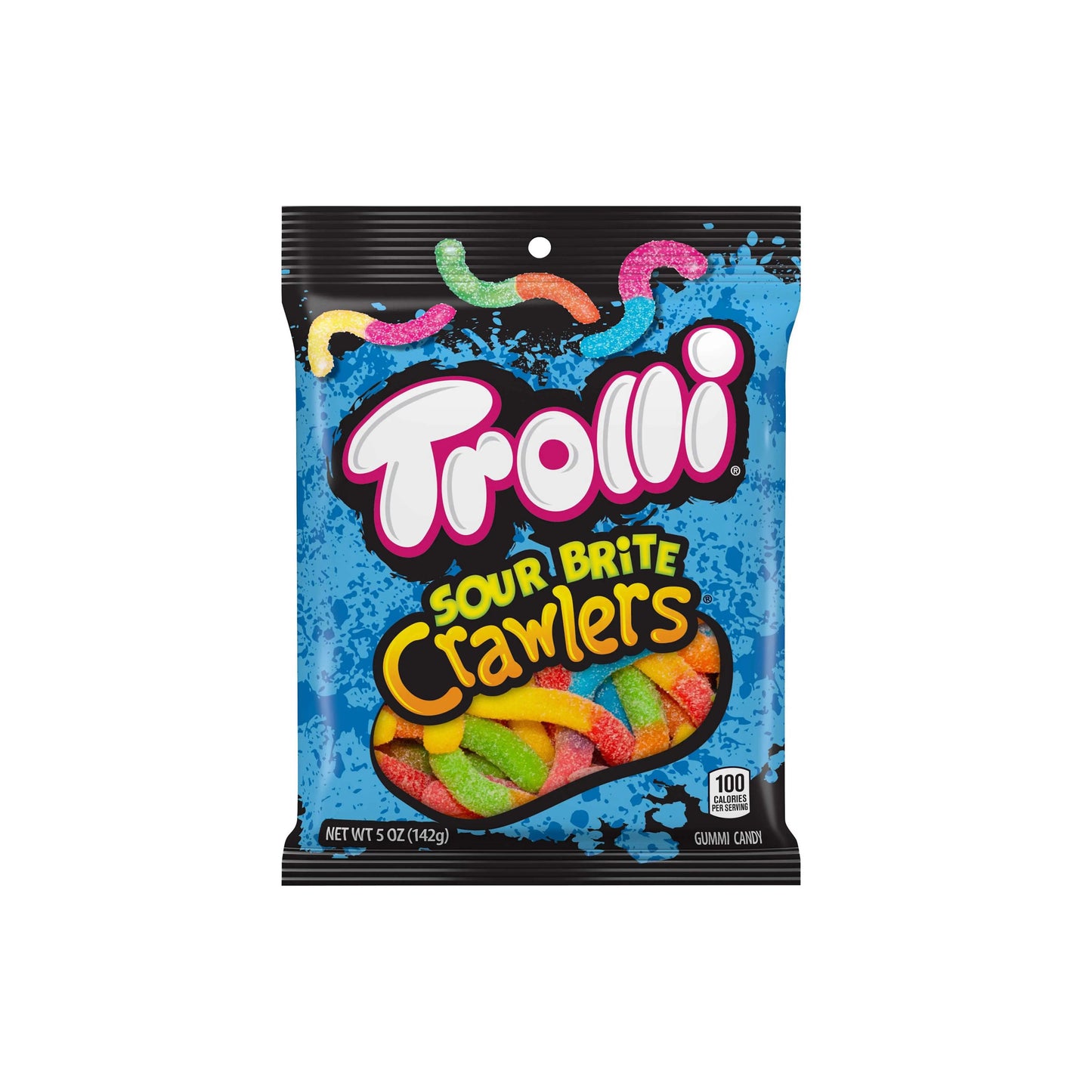 Trolli Sour Brite Original Crawlers Peg Bag (141g) - America