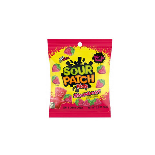 Sour Patch Kids Strawberry Peg Bag (102g) - America
