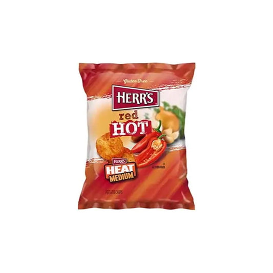Herr's Red Hot Potato Chips Small Bag (28g) - America