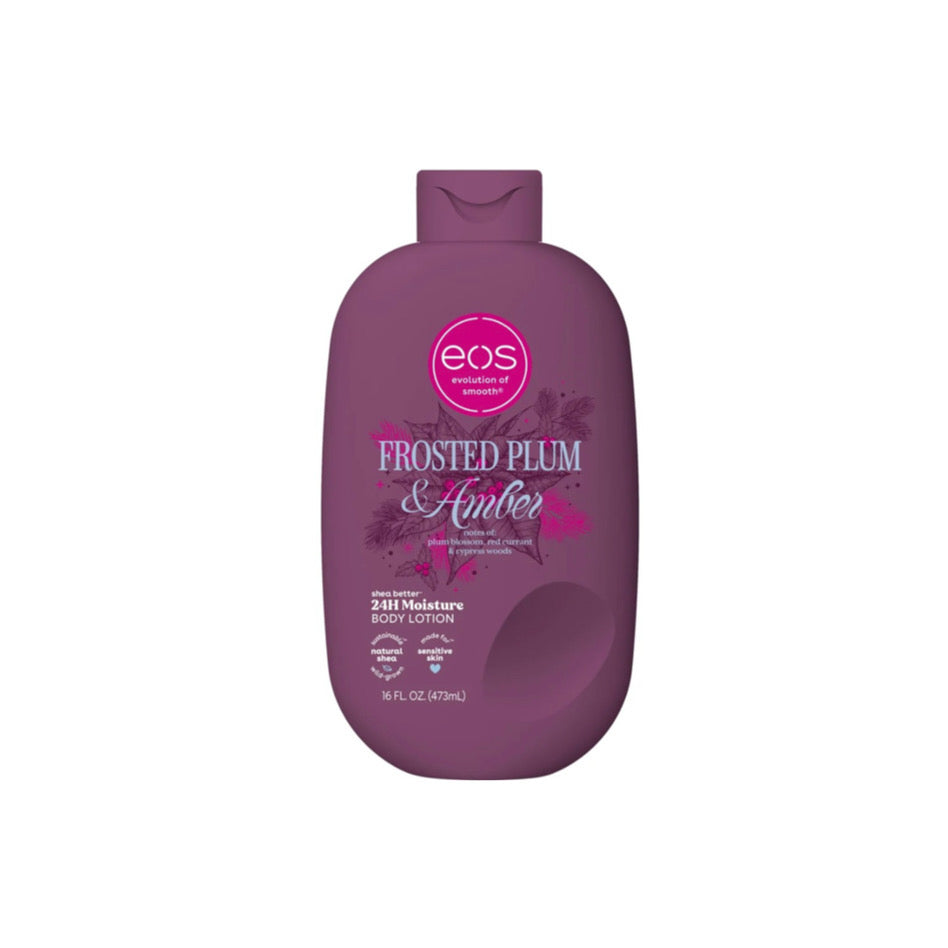 EOS Shea Better 24H Moisture Frosted Plum & Amber Body Lotion (473ml) - America
