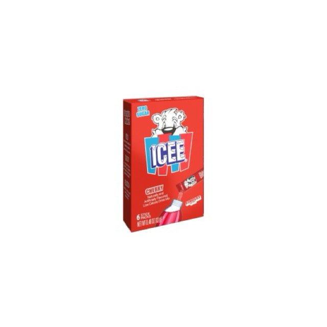 Icee Singles To Go Cherry Drink Mix 6-Pack (13g) - America
