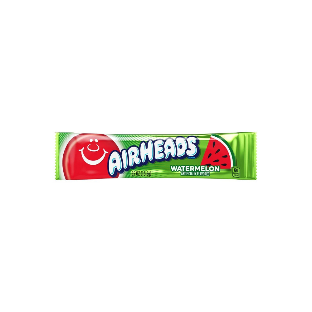 Airheads Watermelon Chewy Candy Bar (16g) - Canada