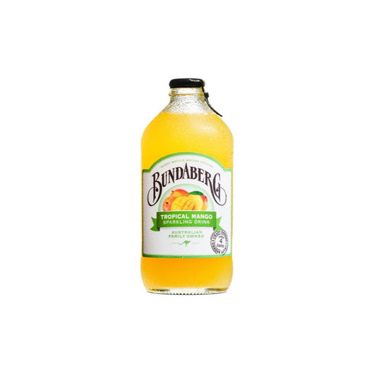Bundaberg Tropical Mango Sparkling Drink (375ml) - Australia