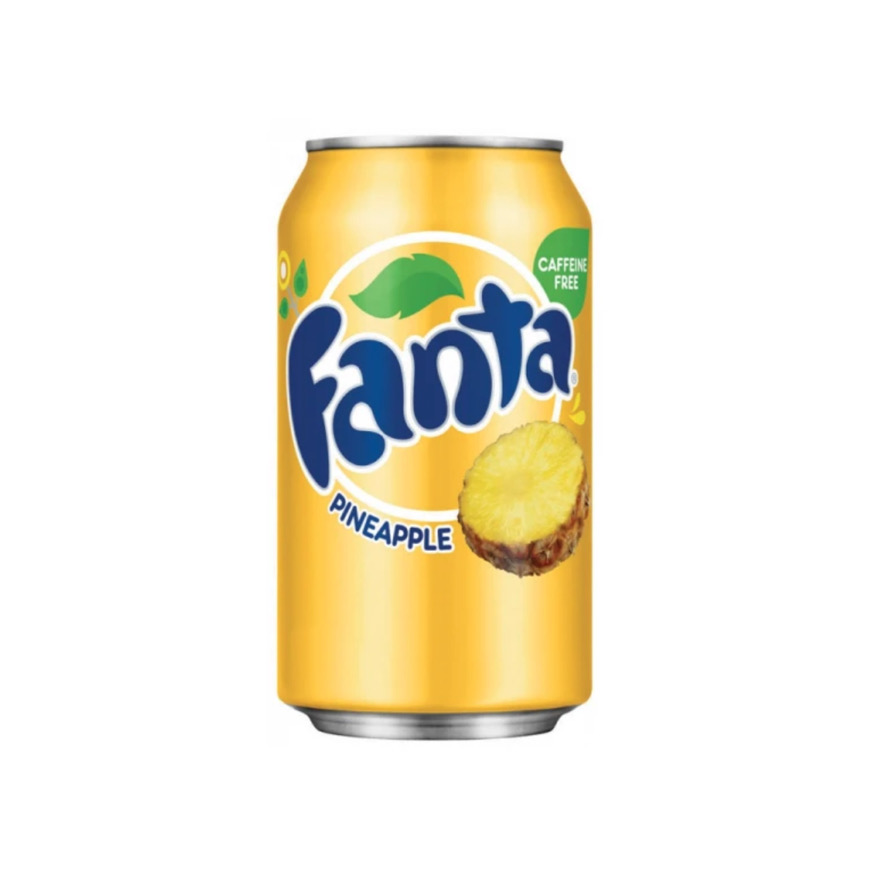 Fanta Pineapple Soda Can (355ml) - America
