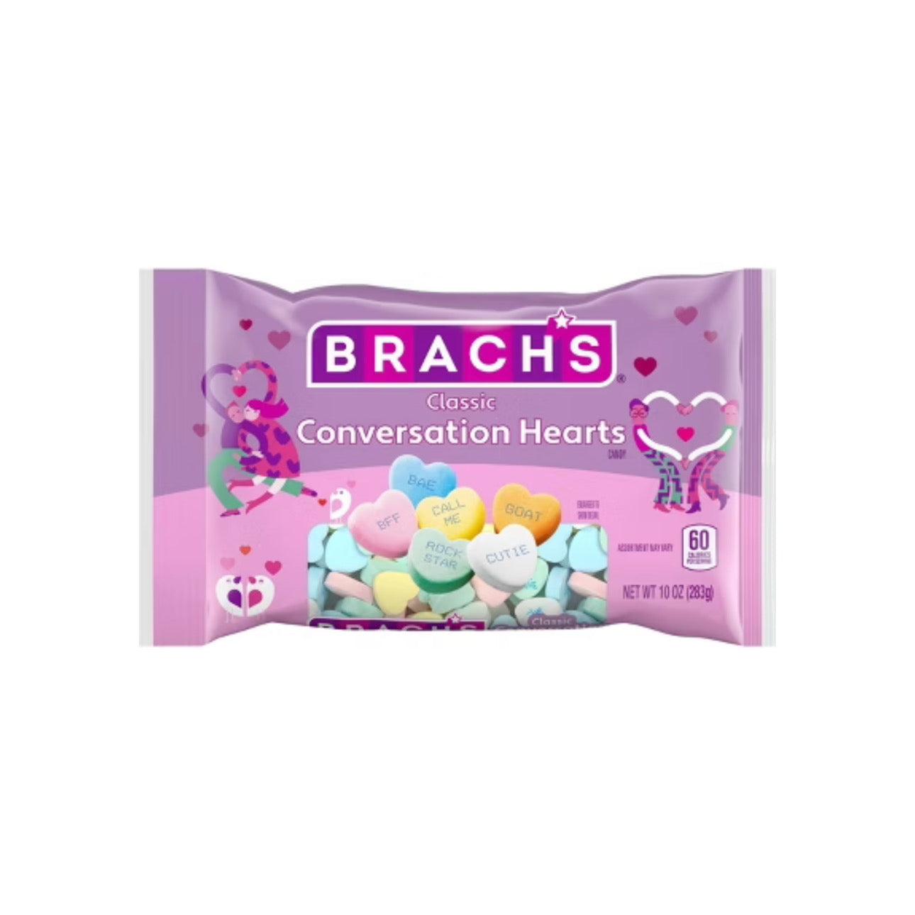 Brach’s Valentine’s Classic Conversation Hearts (283g) - America