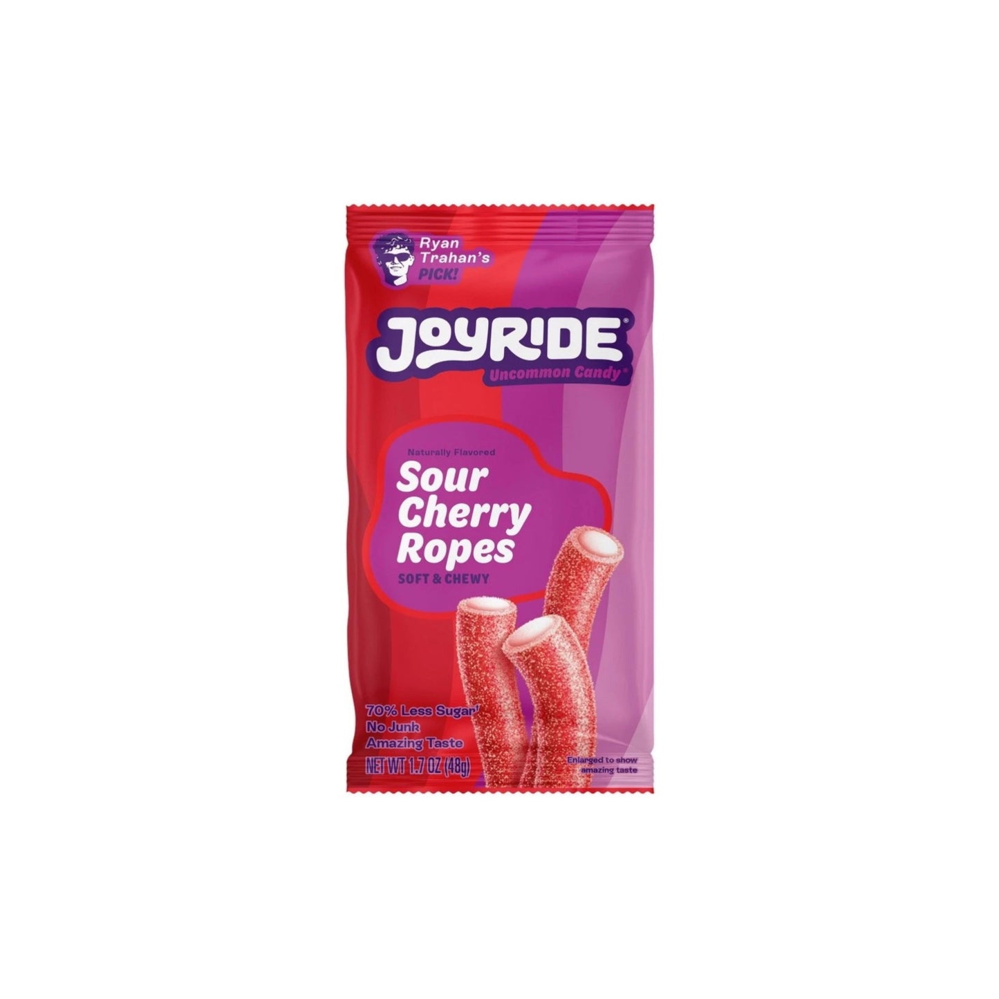Joyride Soft & Chewy Sour Cherry Ropes (48g) - America