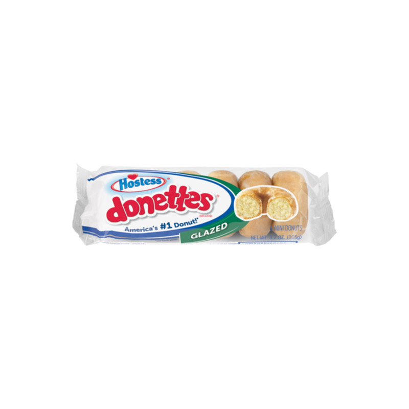 Hostess Glazed Donettes Mini Donuts 6-Pack (105g) - America