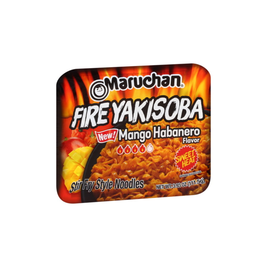 Maruchan Fire Yakisoba Mango Habanero Japanese Home Style Noodles (111.5g) - America