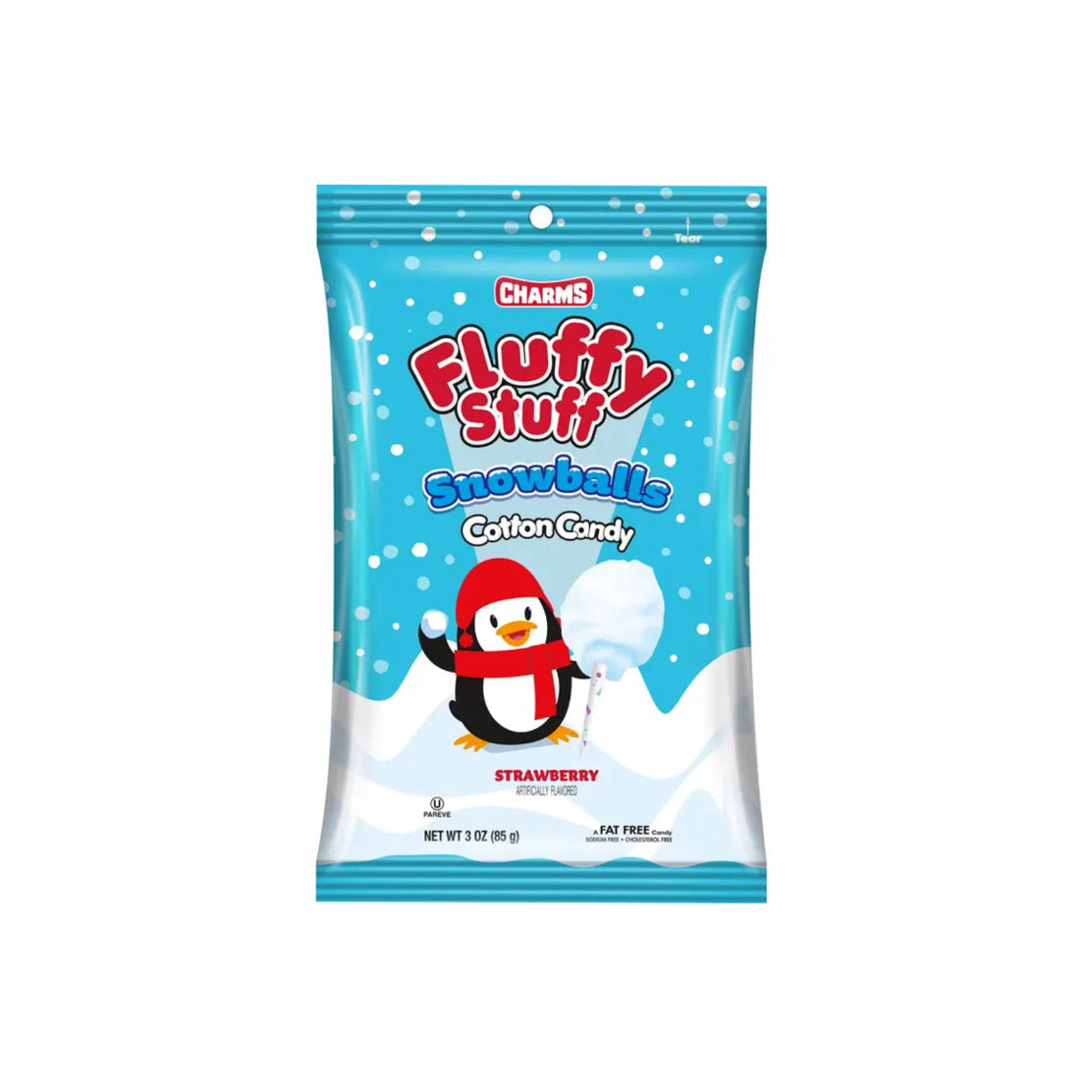 Charms Fluffy Stuff Snow Balls Cotton Candy (60g) - America