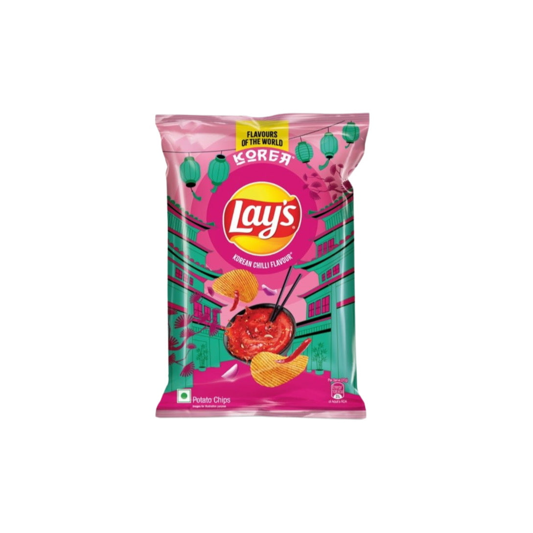 Lay’s Korean Chilli Potato Chips (48g) - Korea