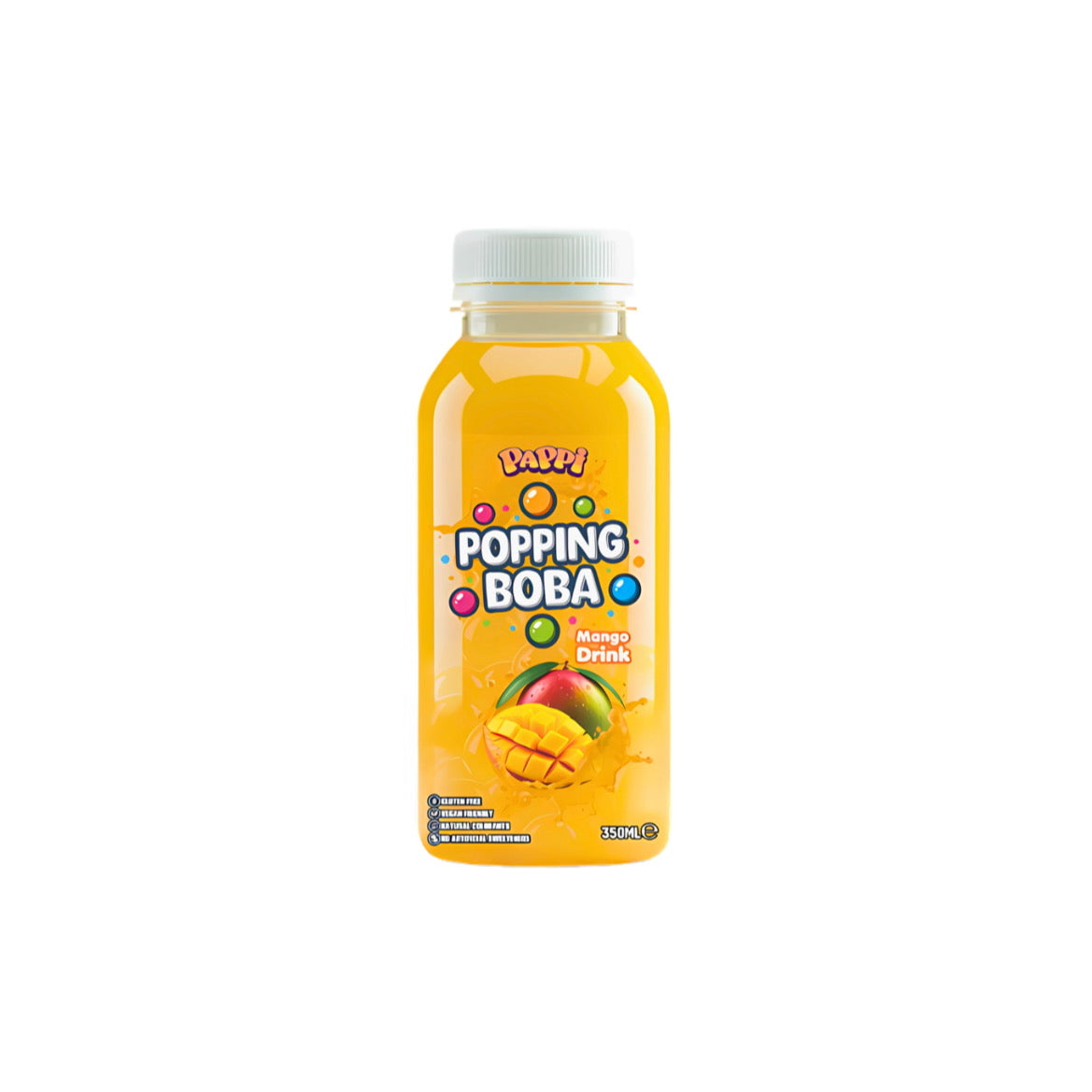 Pappi Popping Boba Mango (350ml) - Turkey