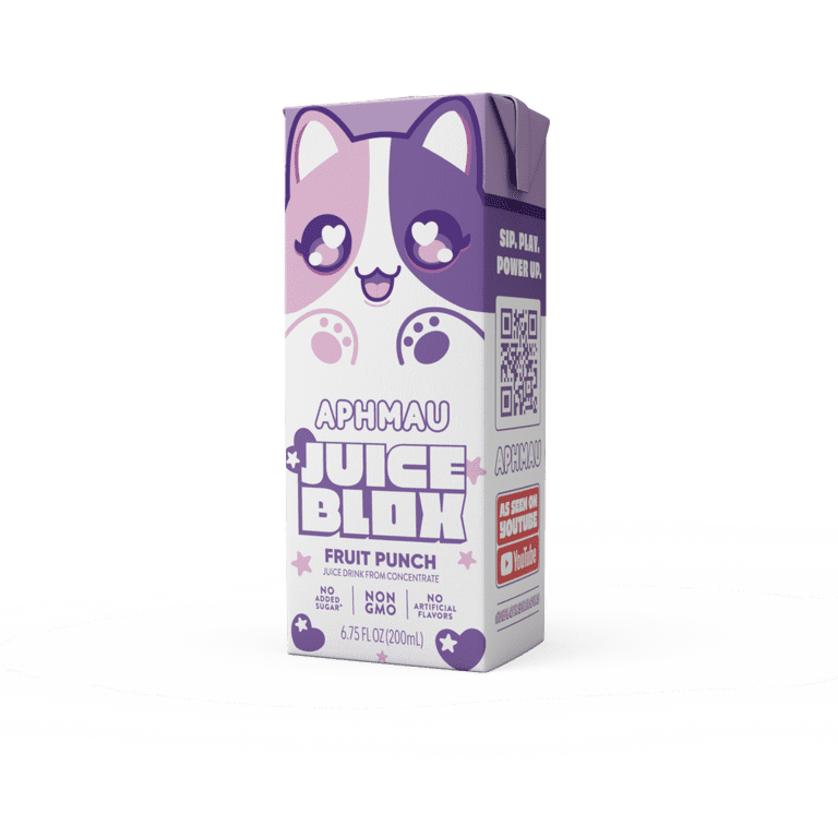 Juice Blox Fruit Punch Aphmau (200ml) - America