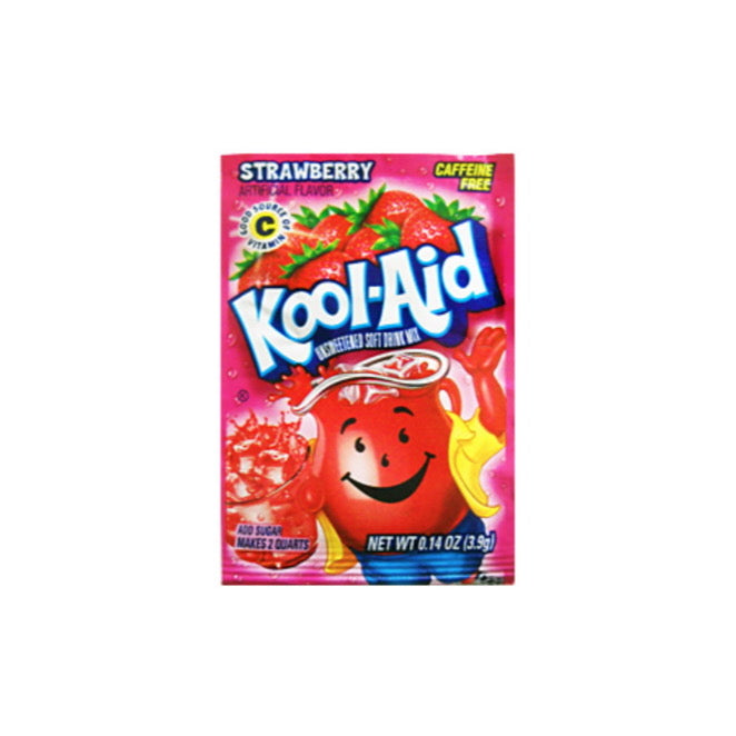 Kool - Aid 2QT Strawberry Drink Mix Sachet (6.5g) - America
