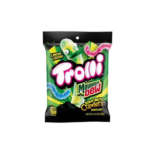 Trolli Mountain Dew Sour Brite Crawlers (120g) - America