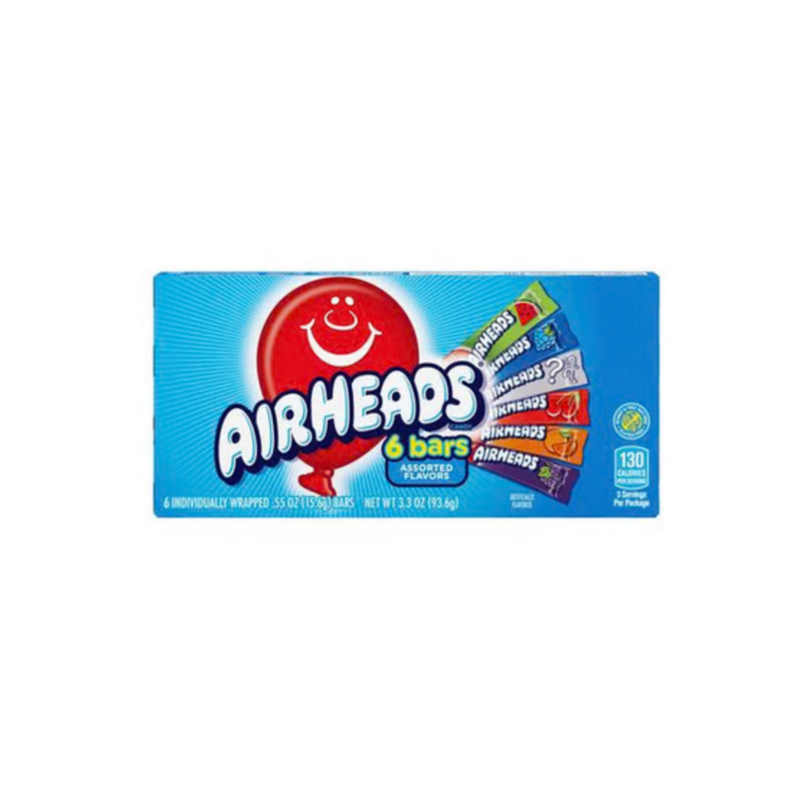 Airheads Original 6 Bars Theatre Box (102g) - America