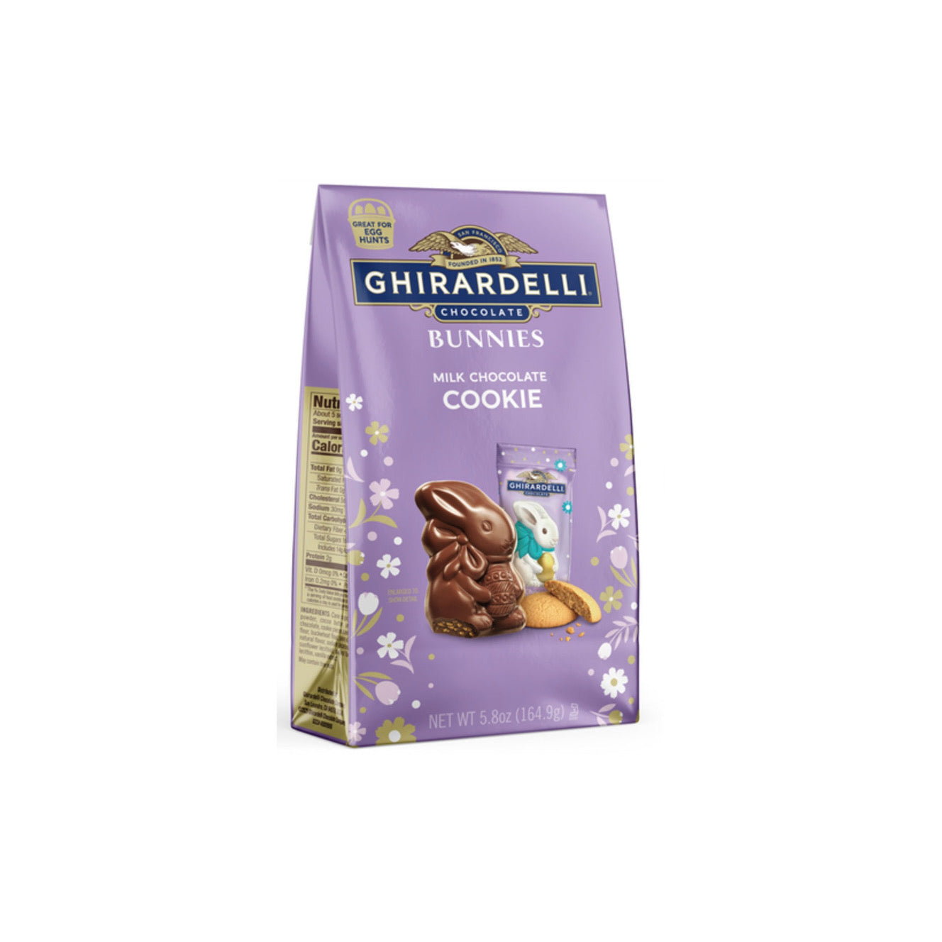 Ghirardelli Milk Chocolate Cookie Bunnies (116g) - America