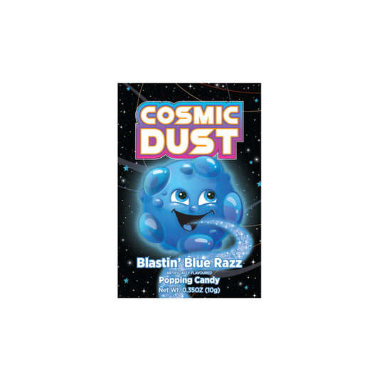 Cosmic Dust Blastin’ Blue Razz Popping Candy (10g) - America
