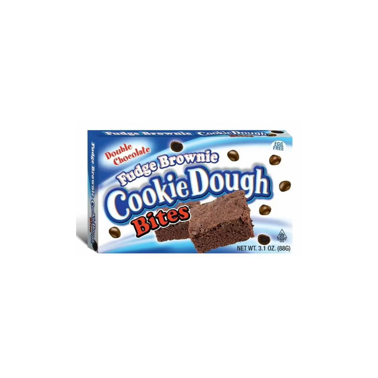 Cookie Dough Bites Fudge Brownie (88g) - America