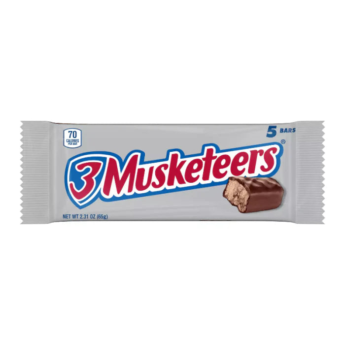 3 Musketeers Fun Size 5Pk (65g) - America