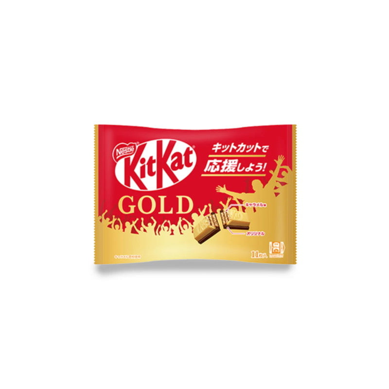 Kit Kat Mini Gold Caramel Bars (130g) - Japan