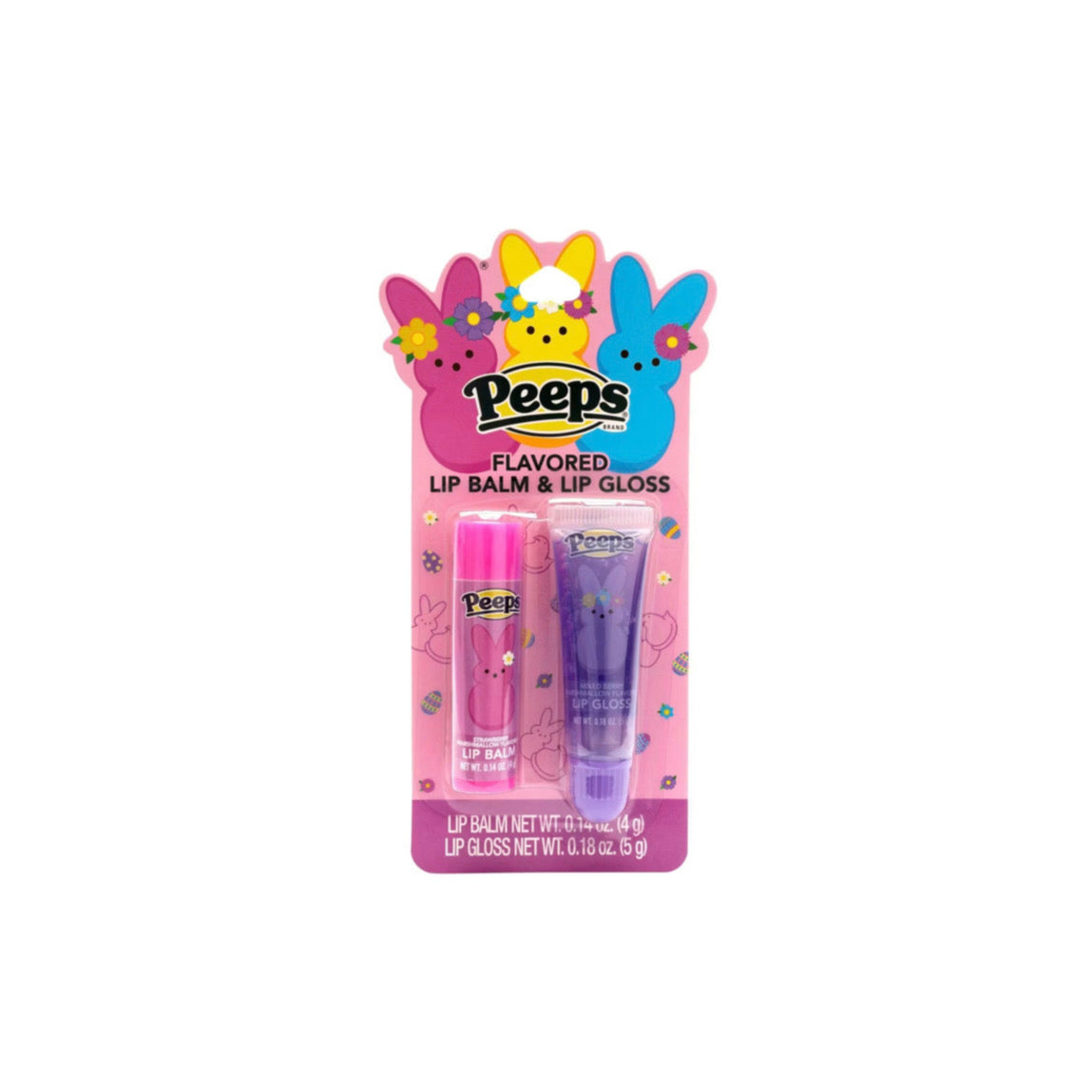 Peeps Chick Lip Balm & Gloss - Pink/Purple (9g) - America
