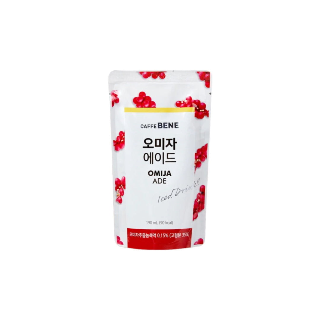 Caffe Bene Omija Ade Iced Drink Pouch (190ml) - Korea