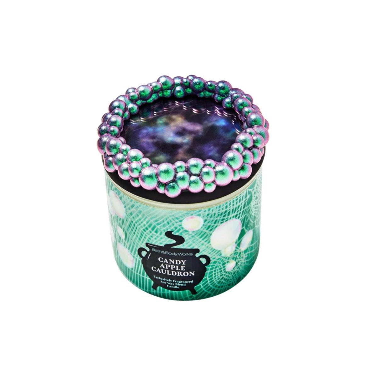 Bath and Body Works Halloween Candy Apple Cauldron Triple Wick Candle (411g) - America