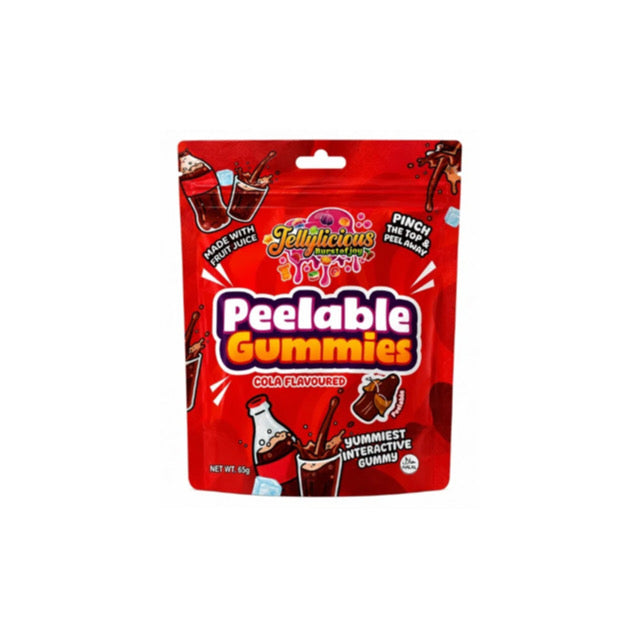 Jellylicous Burst Of Joy Peelable Gummies Cola (65g) - China