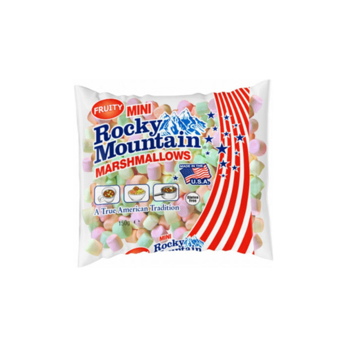 Rocky Mountain MINI FRUITY Marshmallows (150g) - America