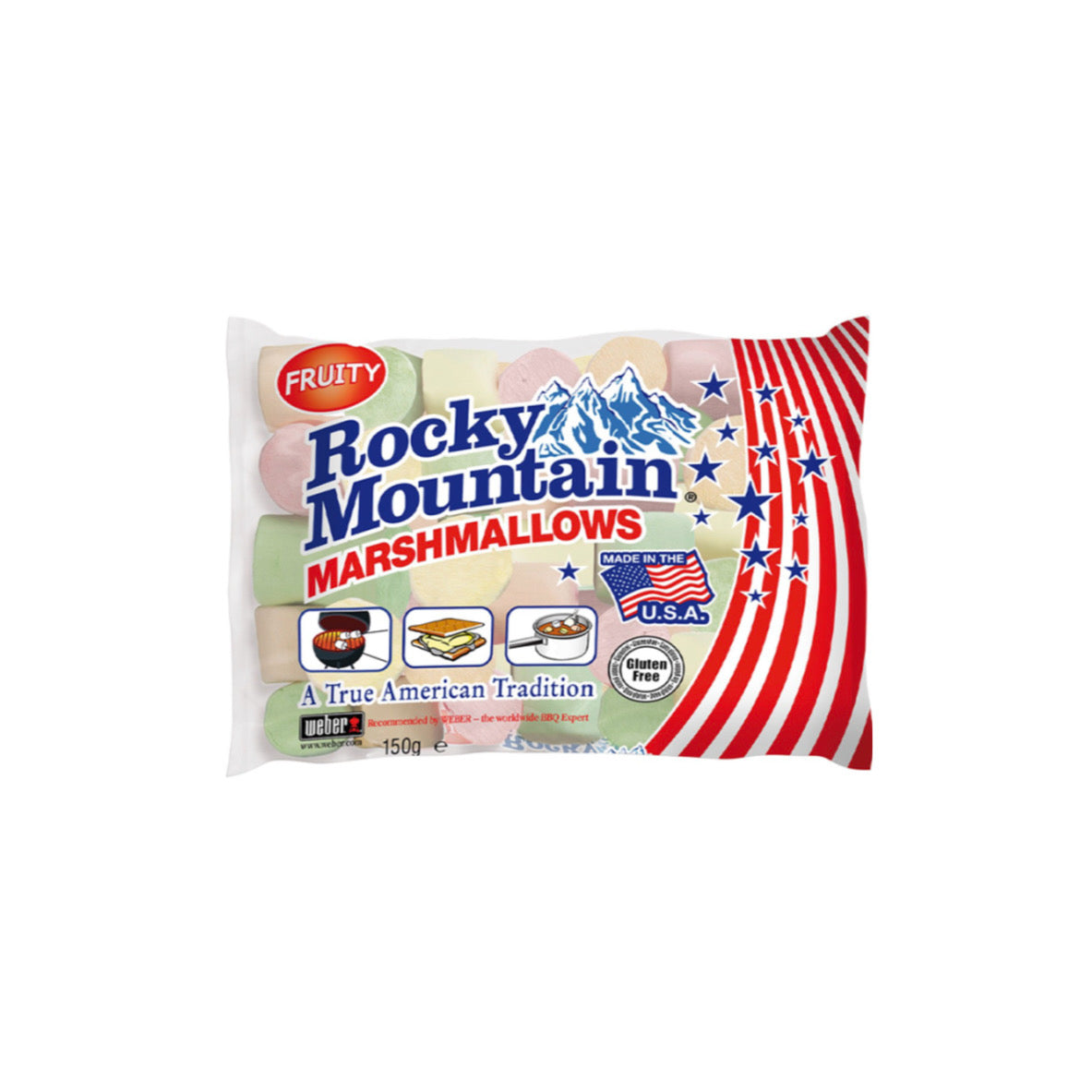 Rocky Mountain FRUITY Marshmallows (150g) - America