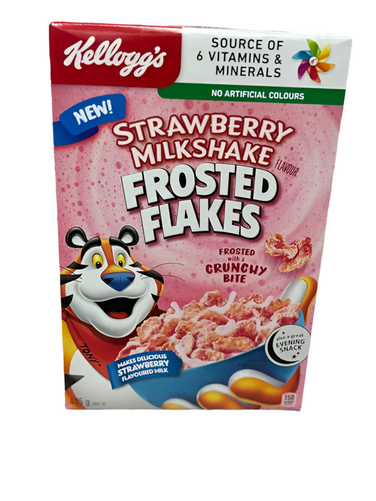 Kellogg’s Frosted Flakes Strawberry Milkshake (435g) - America