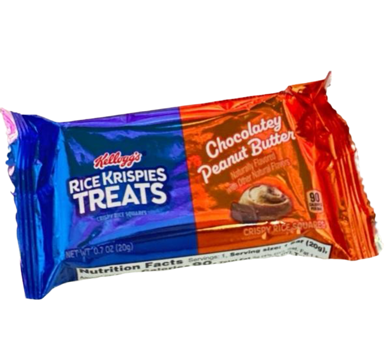 Kelloggs Rice Krispies Treats Chocolaty Peanut Butter (20g) - America