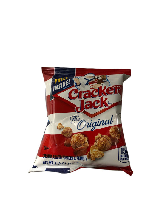 Frito Lay Cracker Jack The Original Caramel Coated Popcorn & Peanuts (35g) - America