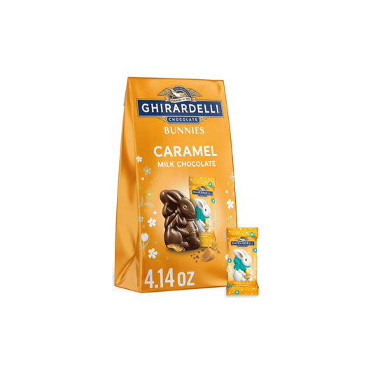 Ghirardelli Milk Chocolate Caramel Easter Bunnies (117g) - America