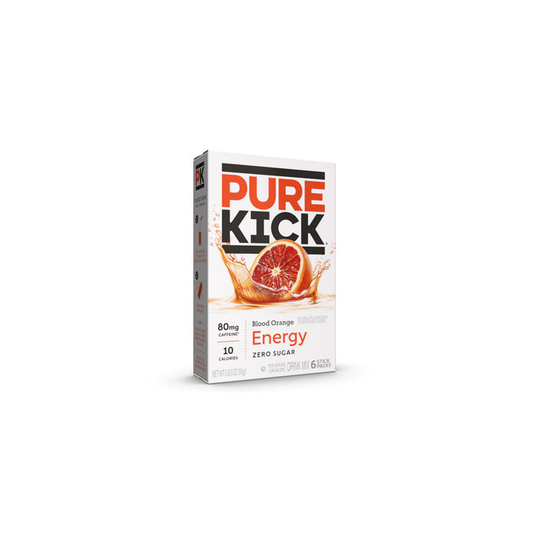 Pure Kick Energy Blood Orange Drink Mix 6-Pack (18g) - America