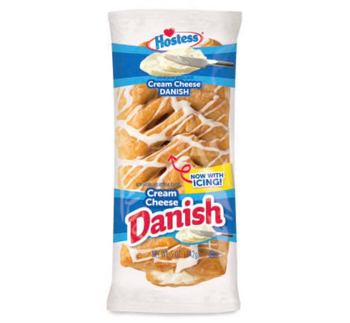 Hostess Iced Cream Cheese Danish (142g) - America