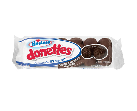 Hostess Double Chocolate Flavoured Donettes (85g) - America